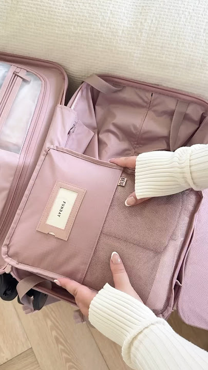 Pack with me for a quick trip 💕 #packing #packwithme #asmrsounds #beis #travelbag #amazonfinds