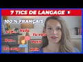 Les tics de langage 100 franais  ben euh hein voila du coup petit tu vois