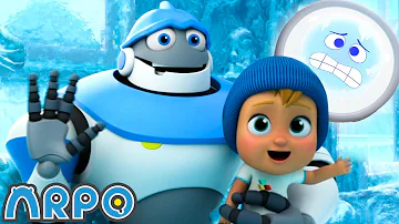 Winter Wonderland | Baby Daniel and ARPO The Robot | Funny Cartoons for Kids