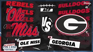 Everything YOU NEED to know about Ole Miss vs Georgia