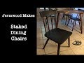 Staked Dining Chairs Made Using Hybrid Woodworking Techniques Staked Dining Chairs Made Using Hybrid Woodworking Techniques