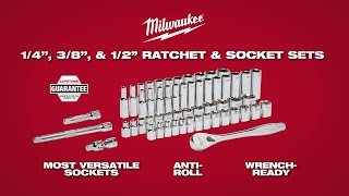 MILWAUKEE® Ratchet & Socket Sets
