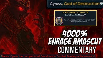 The Amascut 4000% Enrage Experience