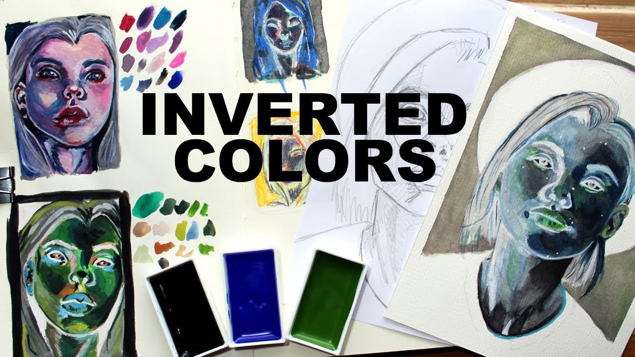 Painting with Inverted Colors 