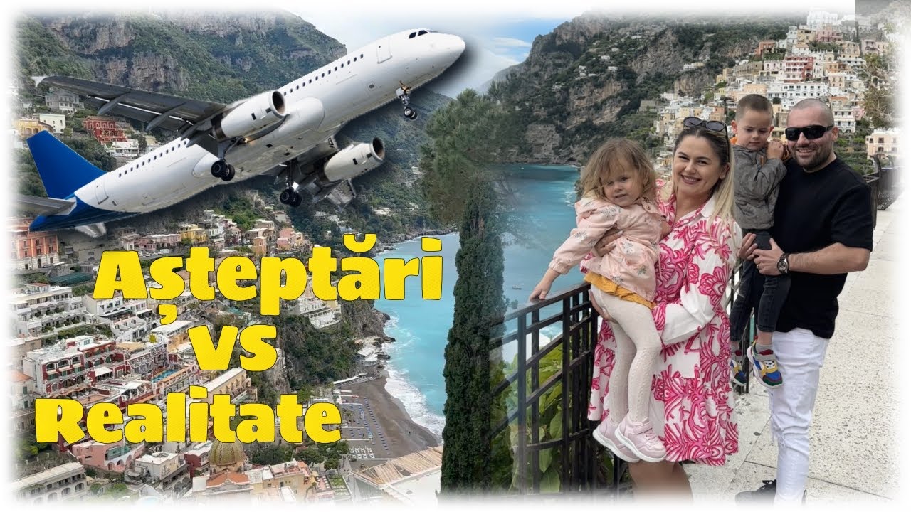 PRIMA oară cu Avionul ✈️ Napoli - Amalfi - Positano 🗺️ Așteptări vs Realitate