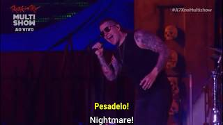 Avenged Sevenfold - Nightmare Live On Rock In Rio 2013 (LEGENDADO-SUBTITLED) [PTBR-ING]