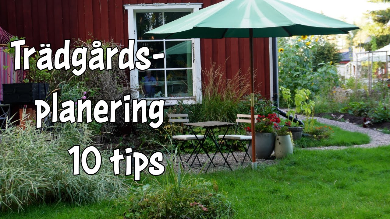 10 trädgårdstips och erfarenheter för hur du får den trädgård du vill ha!