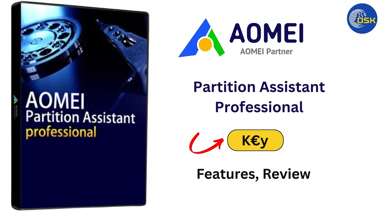 AOMEI Partition Assistant Professional | Features| license key | how to ...