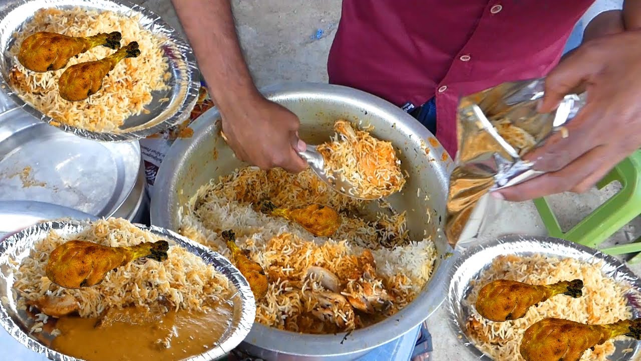 It's a Lunch Time in Hyderabad | Cheapest Roadside Unlimited Meals