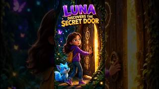 🌲 Luna Discovers the Secret Door! 🚪✨ | Magical Forest Adventure | Kids Cartoon