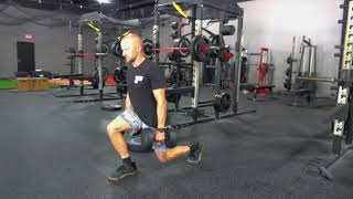 Reverse Lunge Suitcase Hold