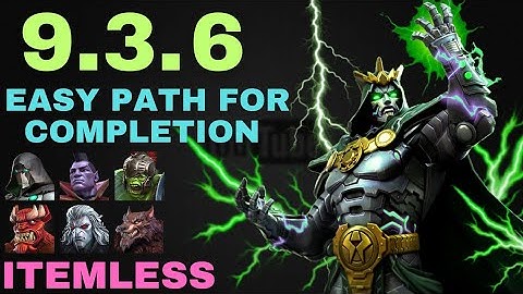 9.3.6 Easy Path For Completion Itemless,Dread Emperor Doom Boss Fight , 100% rewards opening
