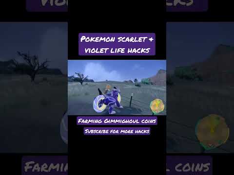 Pokemon Scarlet Violet Life Hacks Pt. 1 - Farming Gimmighoul Coins