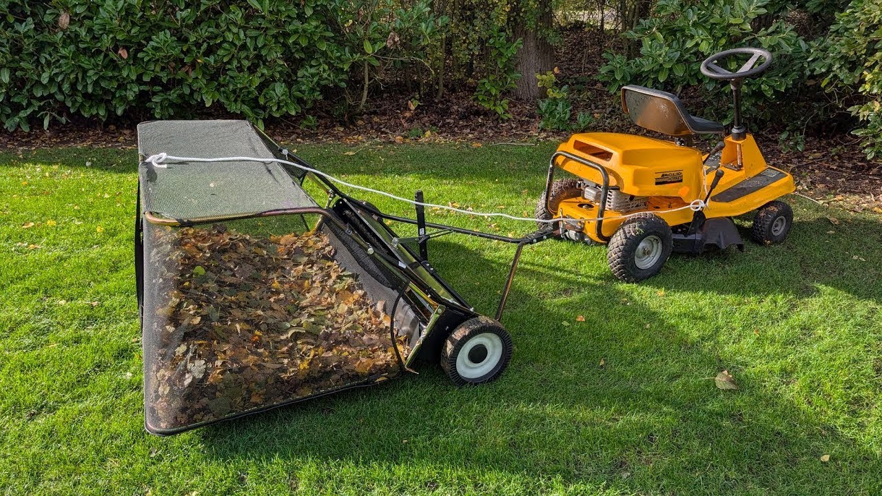 Собираетесь отремонтировать крошечную газонокосилку? Она слишком мала, чтобы подметать листья.
