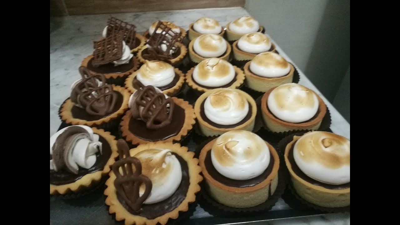 تارتولات شوكولا  بالميرانغ نفس الطريقة التي أعتمدها في المحل