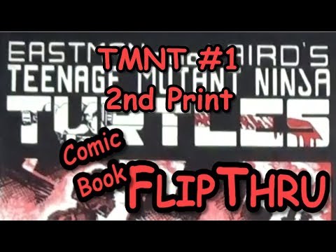 Comic Book FlipThru: Teenage Mutant Ninja Turtles #1 2nd Print; Mirage Studios 1984