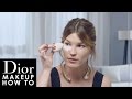 Dior makeup how to  diorskin forever flawless glamour avec hanneli