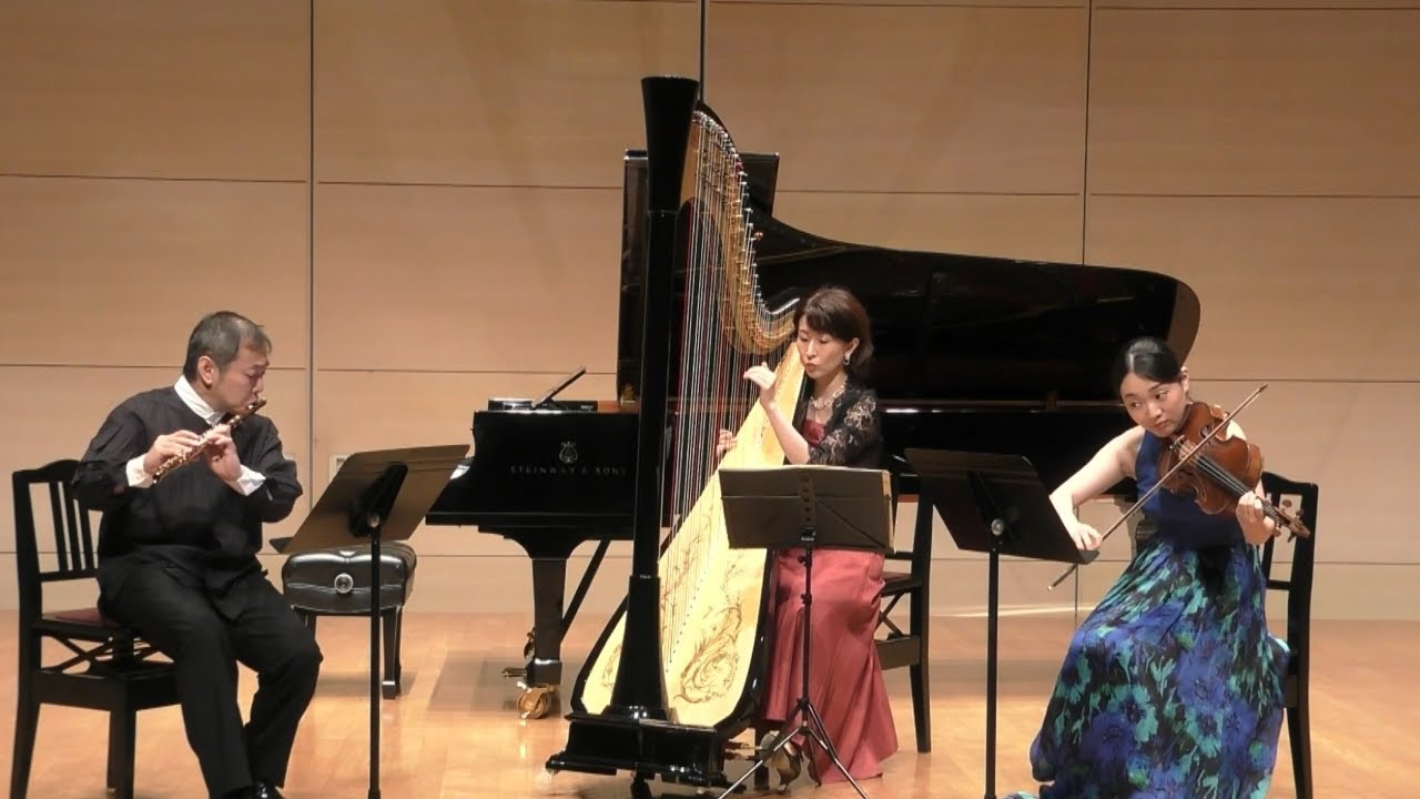 マンハッタナーズ 音楽隊 ハープ・バイオリン・フルート Bセット