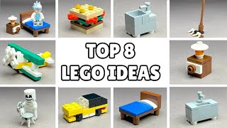 TOP 8 Easy LEGO Building Ideas Anyone Can Make