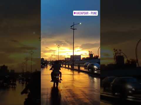 Hadapsar Pune status video Rainy