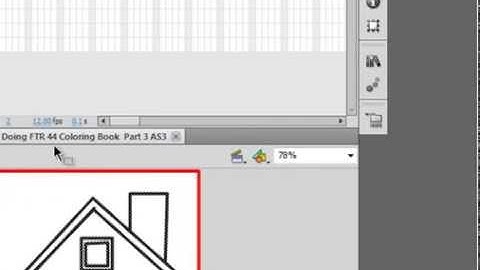Flash Tutorial Request 74 Coloring Book Color Under Lines