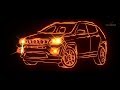 Virtual reality creation in tilt brush jeep compass by vinay hegde cosmic splash