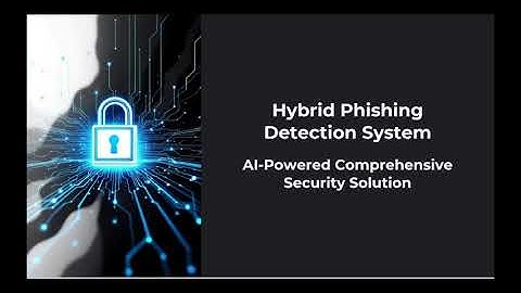 Hybrid Phishing Detection System | Cyberekta Security Solutions | CipherCop Hackathon Presentation