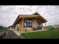 Jednopodlažný zrubový drevený dom SABRINA