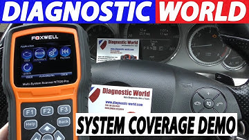 Aston Martin Virage OBDII NT520 Diagnostic Tool System Module Coverage Code & Warning Light Reset