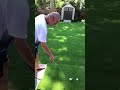 Kimmer the Barefoot Golf Pro