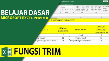 Cara Menghapus Spasi Ganda di Excel dengan Rumus TRIM | Tutorial Excel Pemula