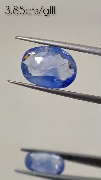 3.85cts#BLUE SAPPHIRE#NEELAM#NILAM STONE#Certified#Gemstone