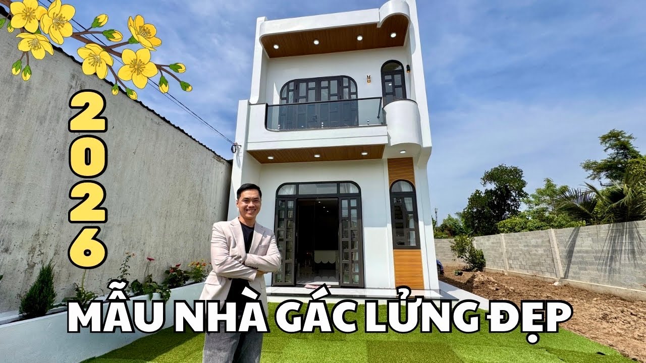 Năm 2026 Xây Mẫu Nhà Gác Lửng Này Là Đẹp Nhất | Nhà Mới TV