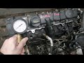 Замер компрессии контрактного двигателя Citroen Peugeot DW8 1.9 DIESEL