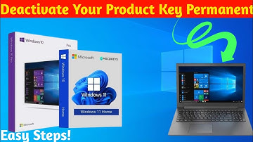 Deactivate Windows 10 | Uninstall Product Key | Deactivate Windows 10 | laptop/pc ka licence Remove