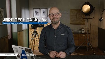 ARRI TECH TALK Live: Making the Most of Lens Data // English Version