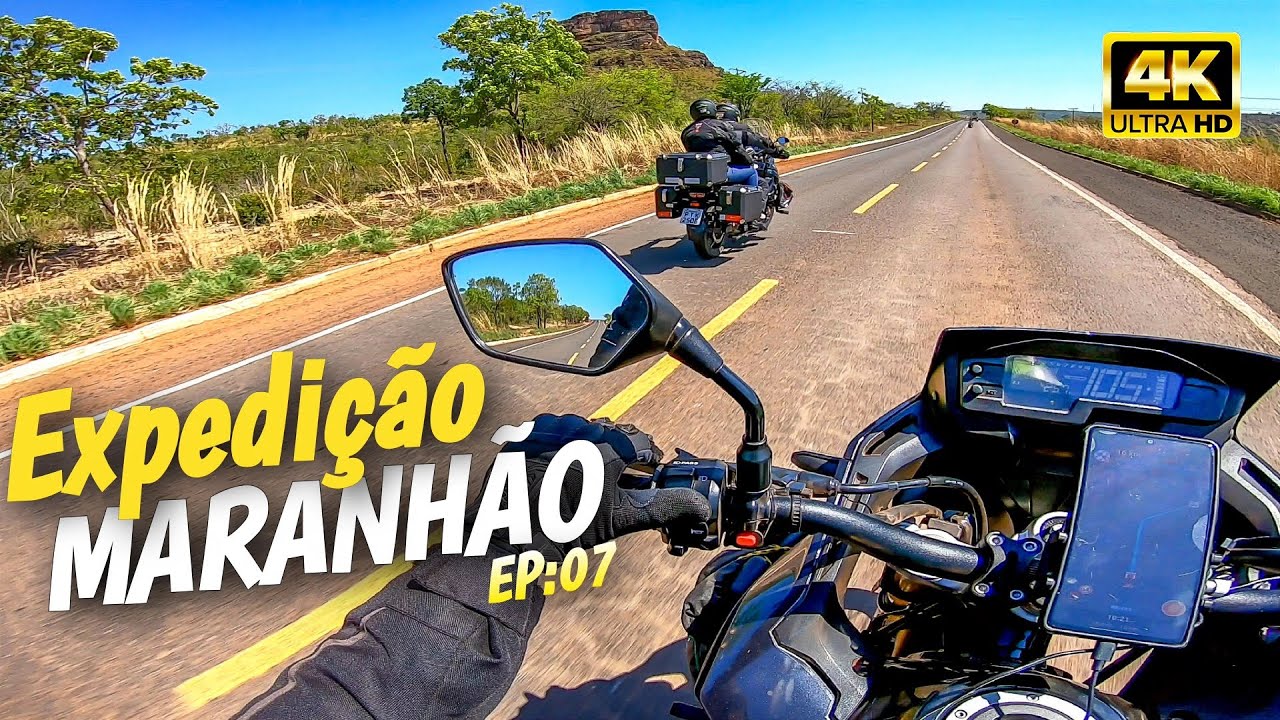 Viagem de Moto Para São Luís Maranhão, Paramos em Buriticupu MA EP:07