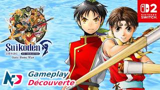 Suikoden I HD Remaster Gate Rune War -  Nintendo Switch 2 Gameplay (FR) [HDR]