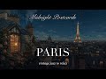Midnight Postcards 🌙 Paris — Vintage Jazz to Relax, Study & Sleep | Cozy 1940s Music