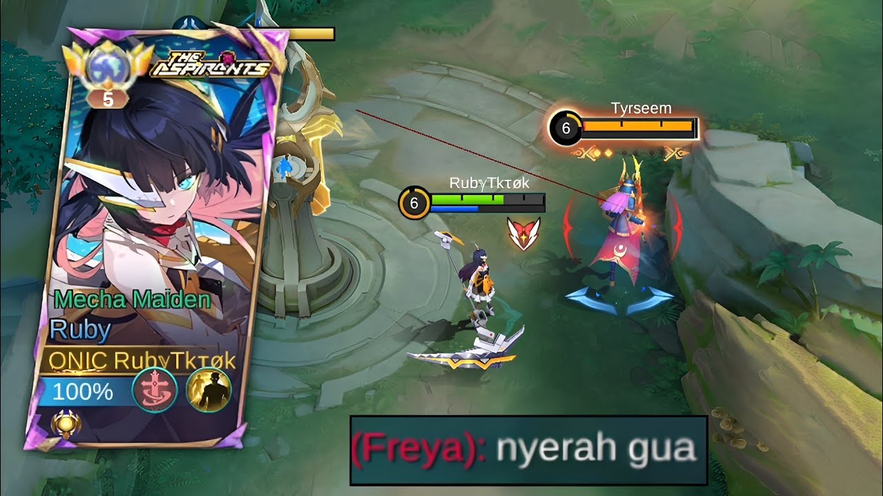 Freya Sampe Frustasi Lawan Ruby Di Lane!! Build Ruby Full Spellvamp