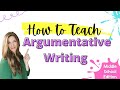 Argumentative Writing Quiz
