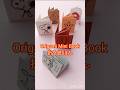 4月の折り紙📚 簡単かわいい本 1枚で作れる♪｜Origami Mini Book