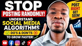 🔥 STOP Posting Randomly! Learn How Social Media Algorithms REALLY Work