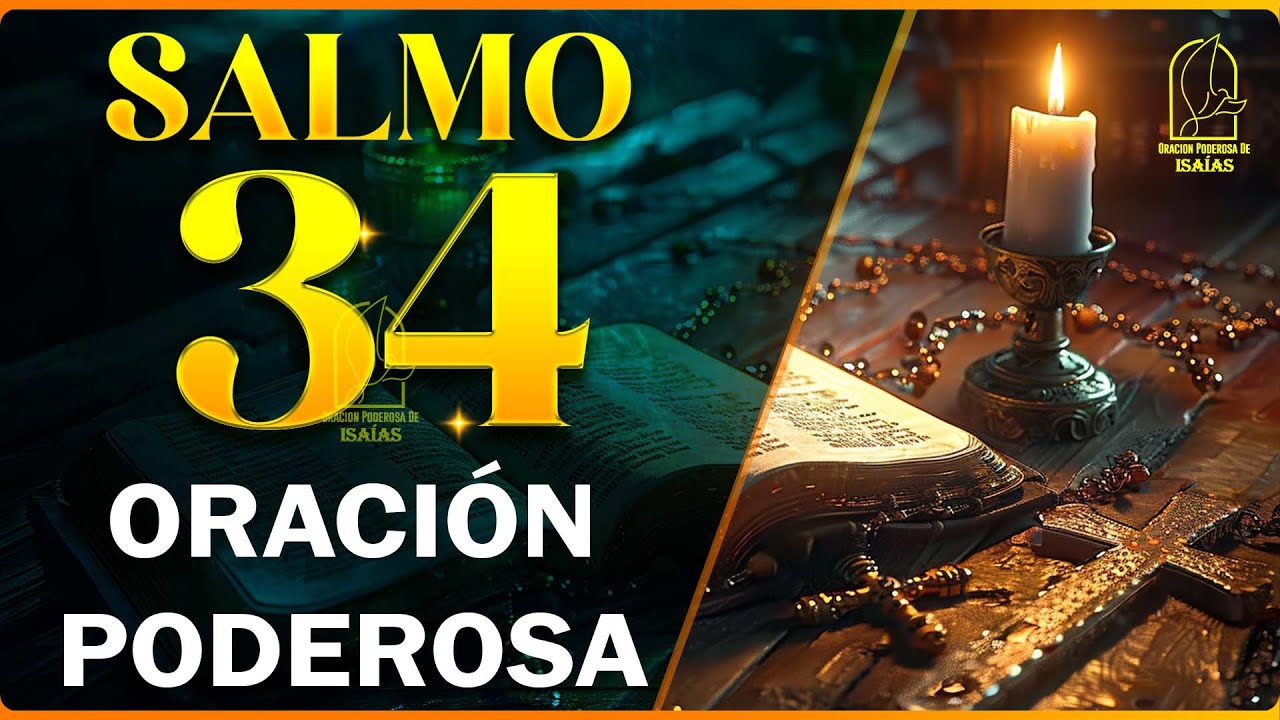 SALMO 34 Biblia Hablada Con Explicación ORACIÓN PODEROSA en Audio y con ...