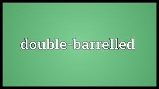Double-Barrelled Meaning