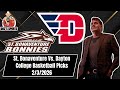 College Basketball Pick - St. Bonaventure vs Dayton Prediction, 2/3/2026 Free Best Bets & Odds