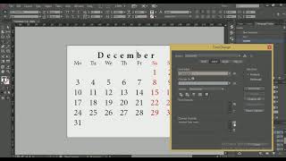 Indesign tutorial: Quickly create a calendar