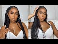 Best Realistic Knotless Braided Lace Front Wig | Beginner Friendly ft WEQUEEN
