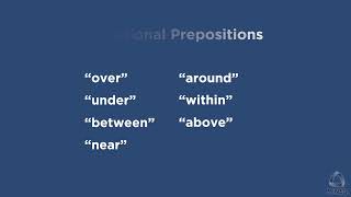 Mines Writing Center: Prepositions