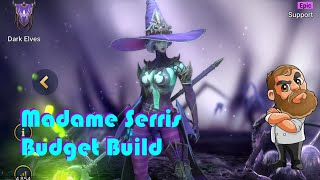 Madame Serris "Barely" Build Raid Shadow Legends. We show how effective she is on a budget build